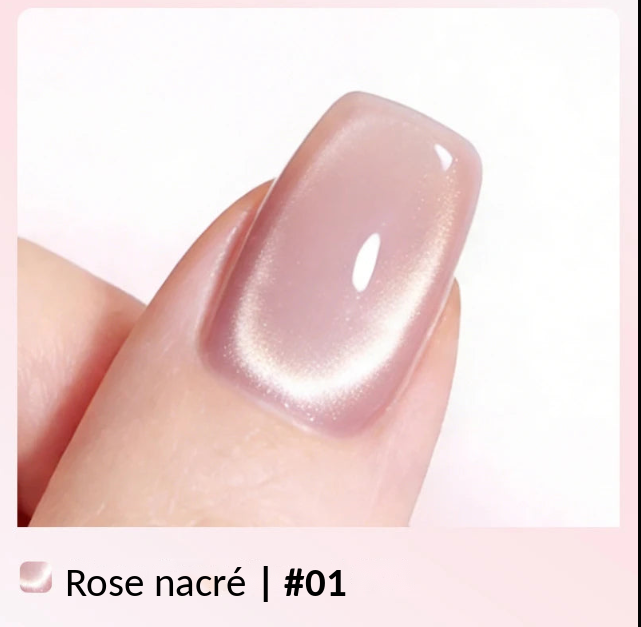 Stylo vernis gel œil de chat PAZT – Format poche, 8 teintes